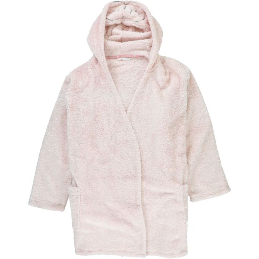 P.J. Salvage Womens Owl Hood Robe, Pink, One Size, MP